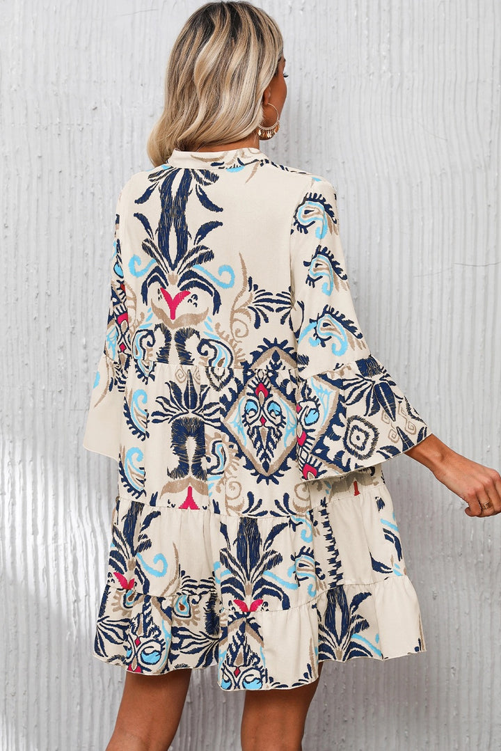 LOVESOFT Ready for the Runway Ranea Printed Mini Dress
