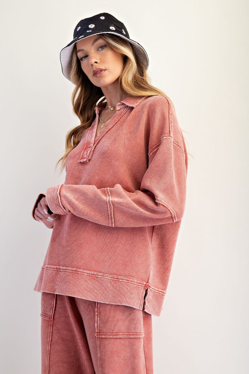 EASEL Lennox Mineral-Thermal Pullover